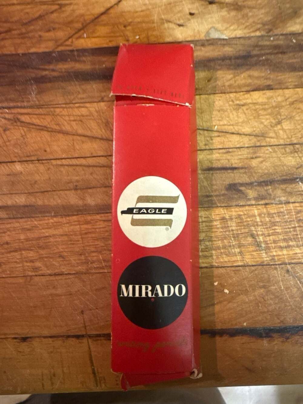 NOS Full Box Vintage #2-1/2 Eagle Mirado Chemi-Sealed Pencils 174, 6 Dozen